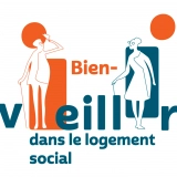 Bien vieillir dans le logement social, détail de la couverture